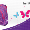 Рюкзак Herlitz Bliss Purple Butterfly c наполнением