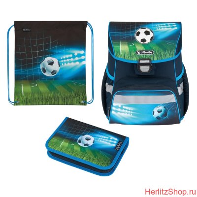 Ранец Herlitz Loop Soccer  с наполнением  -set