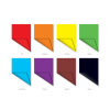 Цветная бумага Erich Krause, ArtBerry, мелованная, А4, 16 л., 8 цв.